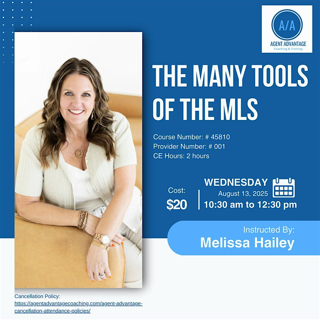 The Many Tools of the MLS, 13 August | Event in Plano | AllEvents
