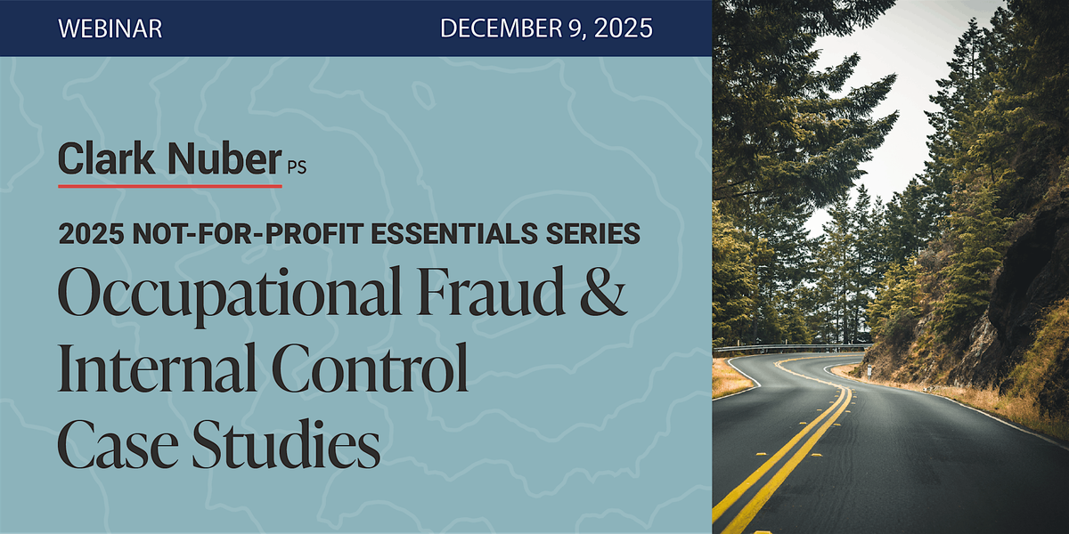 Occupational Fraud & Internal Control Case Studies, 9 December | Online Event | AllEvents