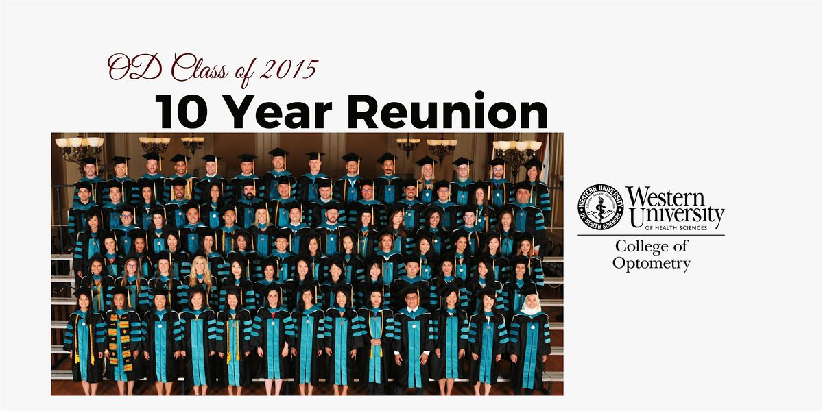 WesternU College of Optometry Class of 2015, 10 Year Reunion, 19 September | Event in Las Vegas | AllEvents