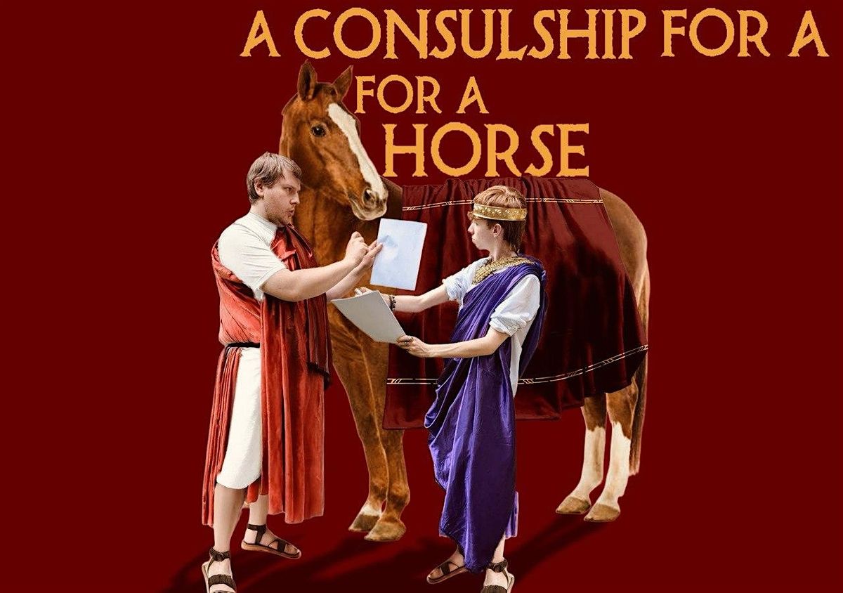A Consulship For A Horse, 6 August | Event in Edinburgh | AllEvents