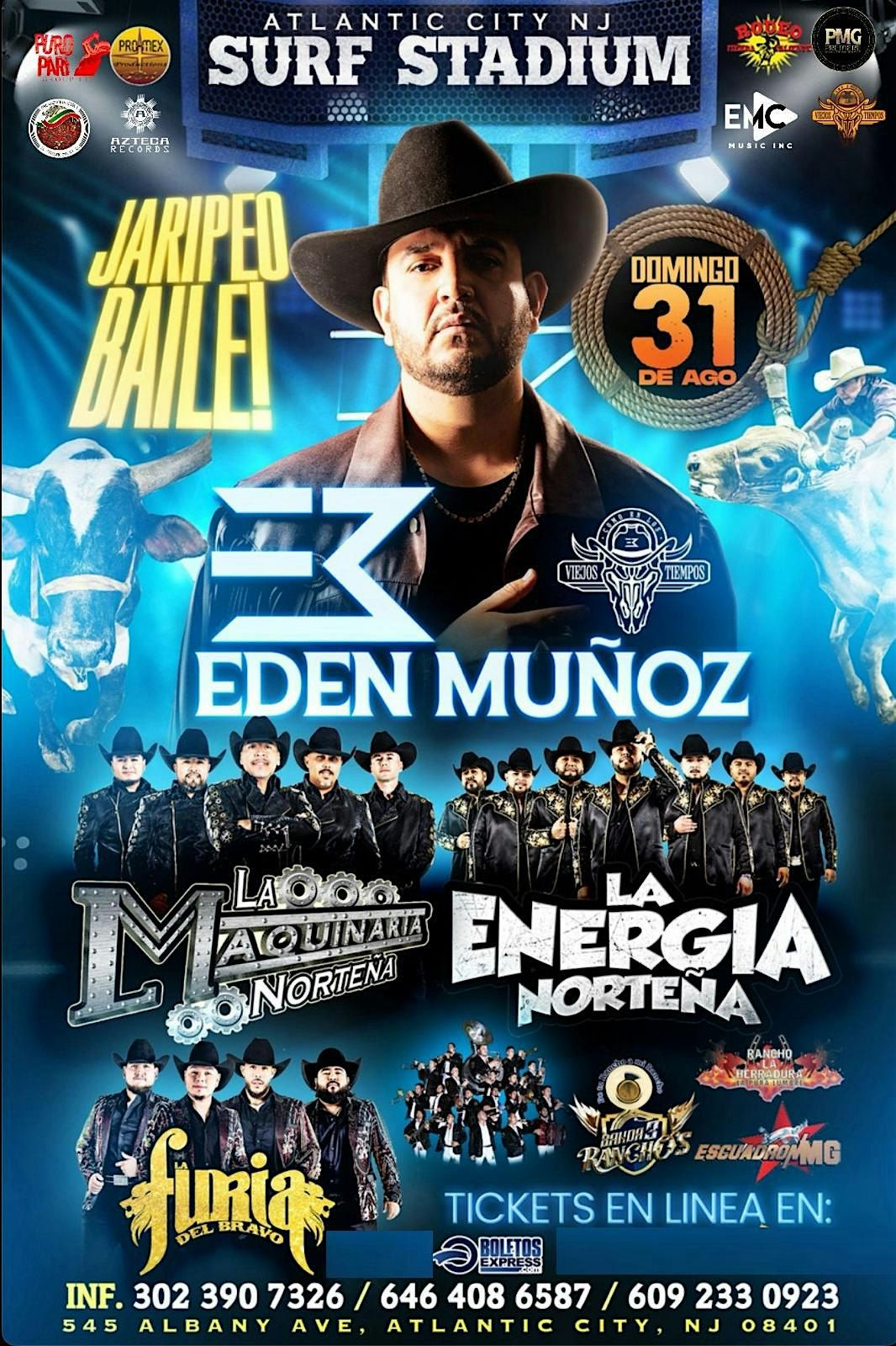 JARIPEO CON EDEN MUNOZ, 31 August | Event in Atlantic City | AllEvents