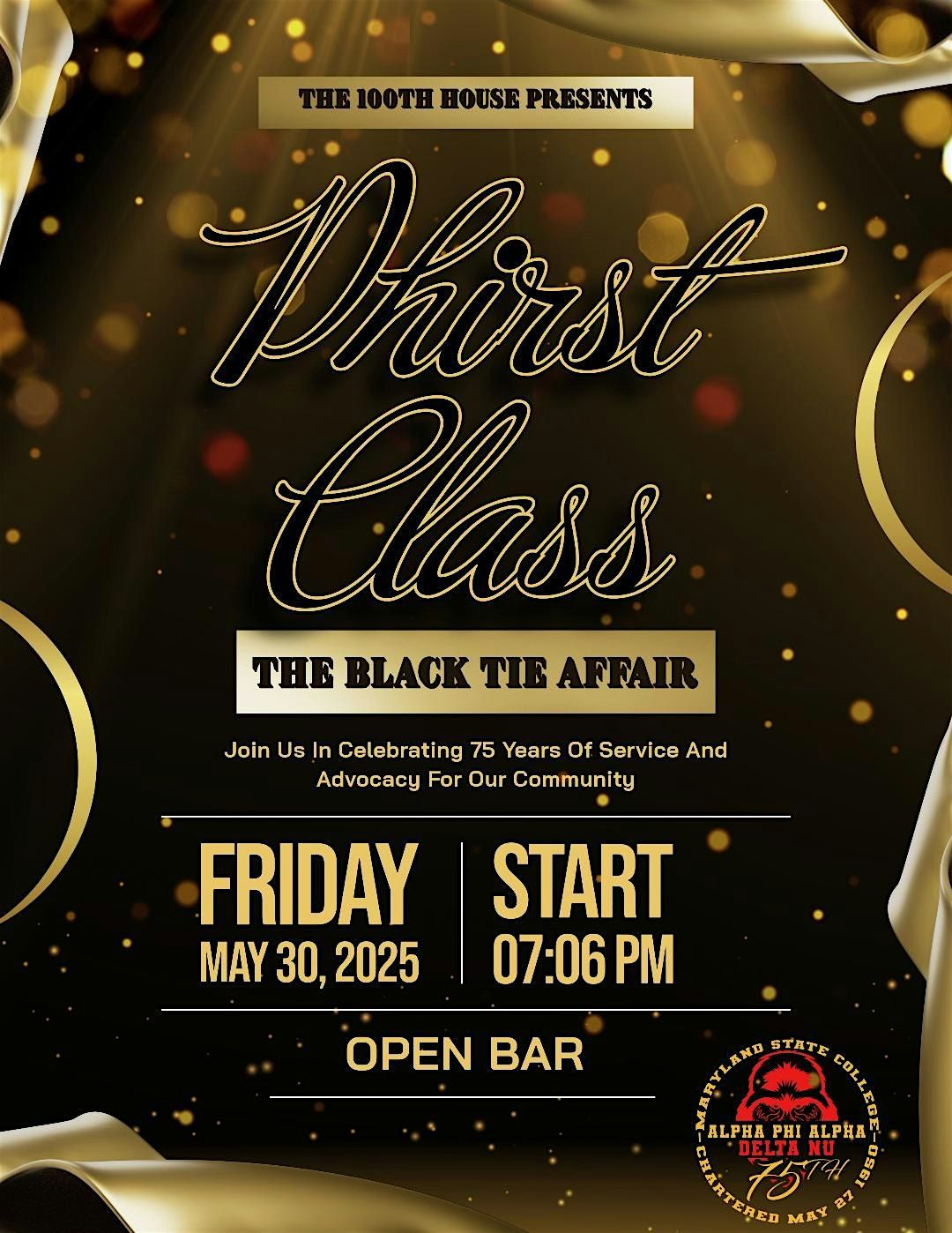 DNu 75: PHIRST CLASS, 30 May | Event in Glen Burnie | AllEvents