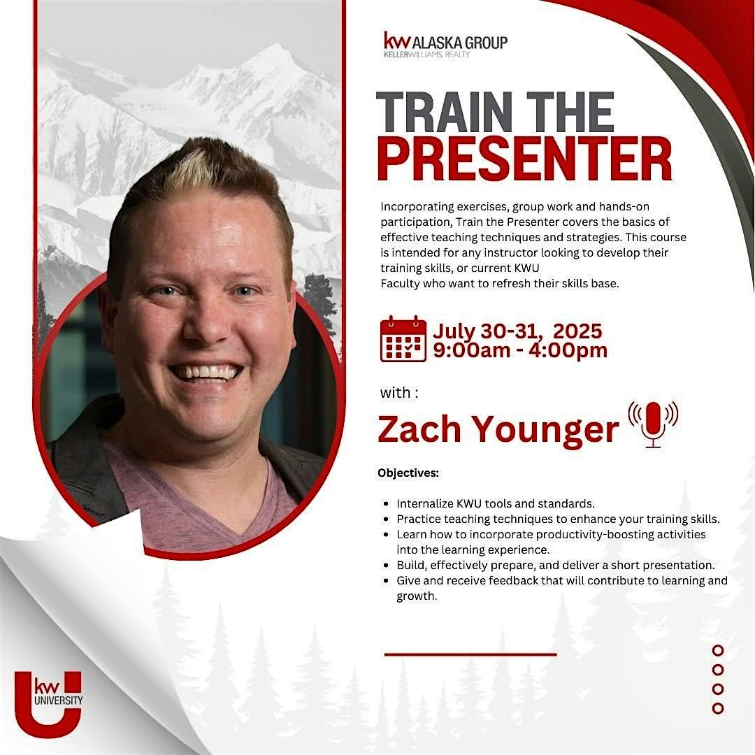 Train The Presenter, 30 July | Event in Anchorage | AllEvents