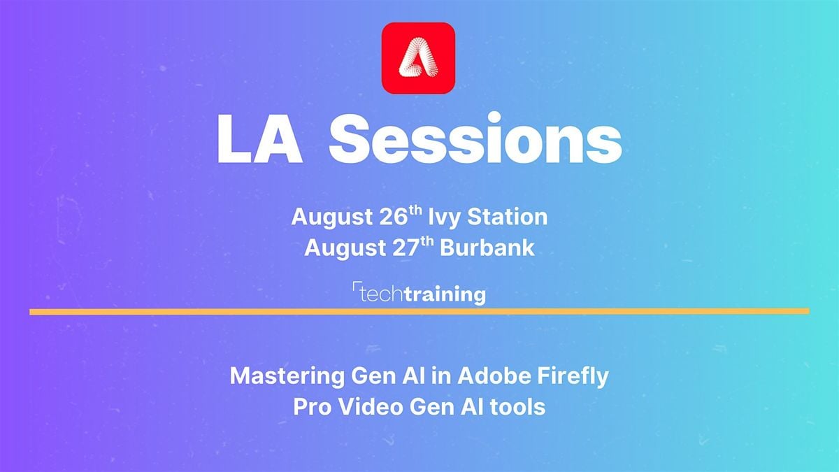 Adobe LA Sessions, 26 August | Event in Burbank | AllEvents
