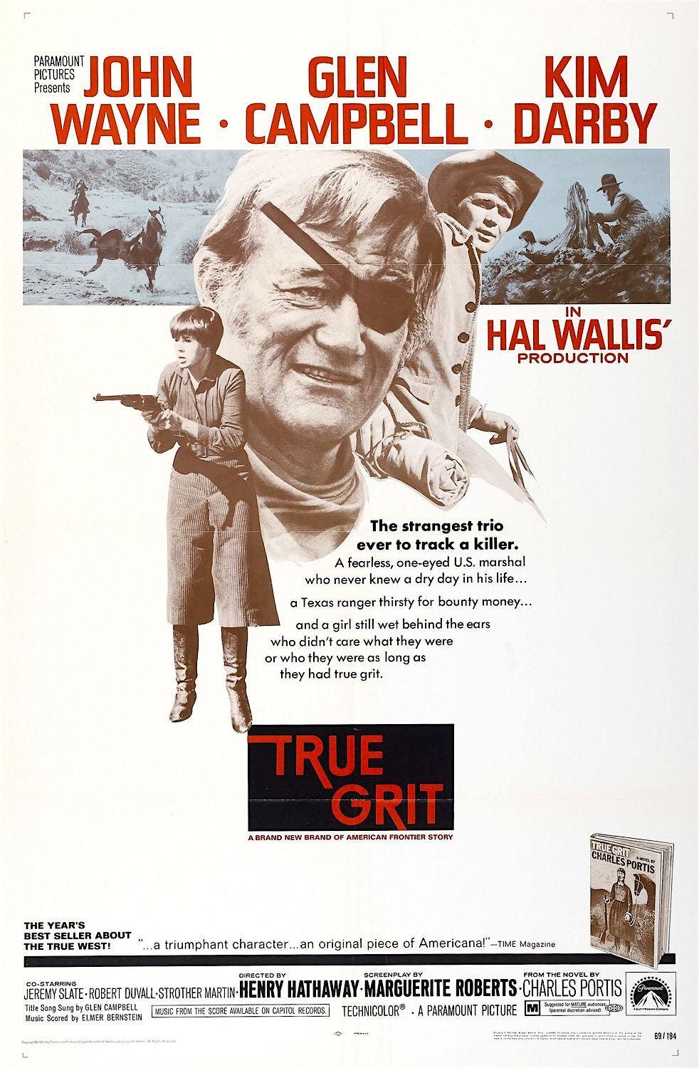 True Grit (1969), 28 August | Event in Newport Beach | AllEvents