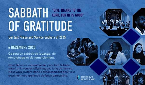 Sabbath of gratitude, 6 December | Event in Montréal | AllEvents