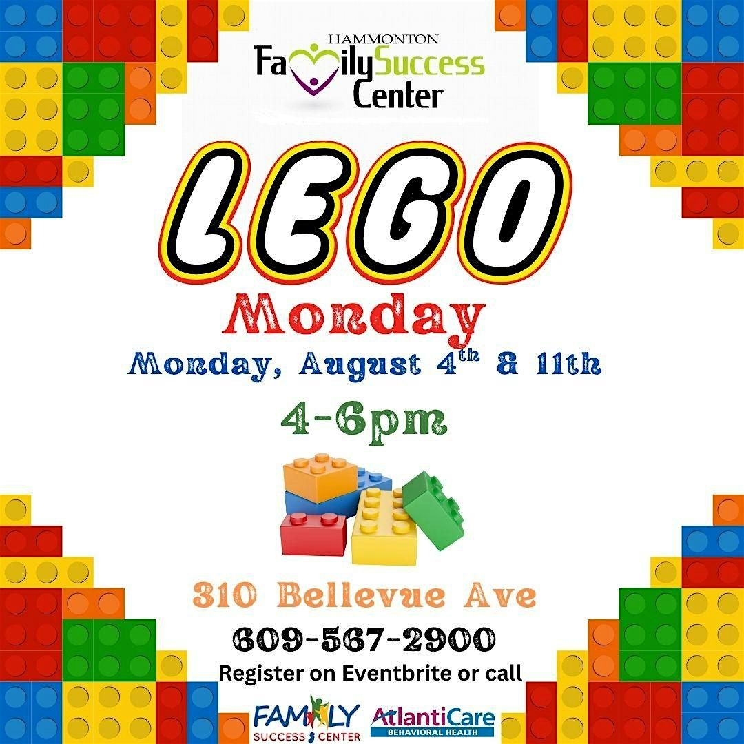Lego Monday, 4 August | Event in Hammonton | AllEvents