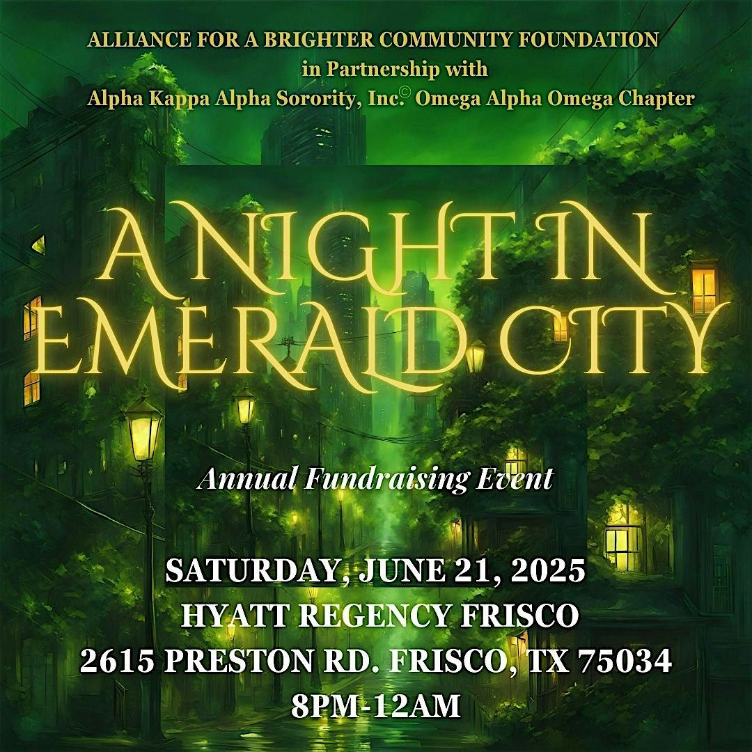 A Night in Emerald City, 21 June | Event in Frisco | AllEvents