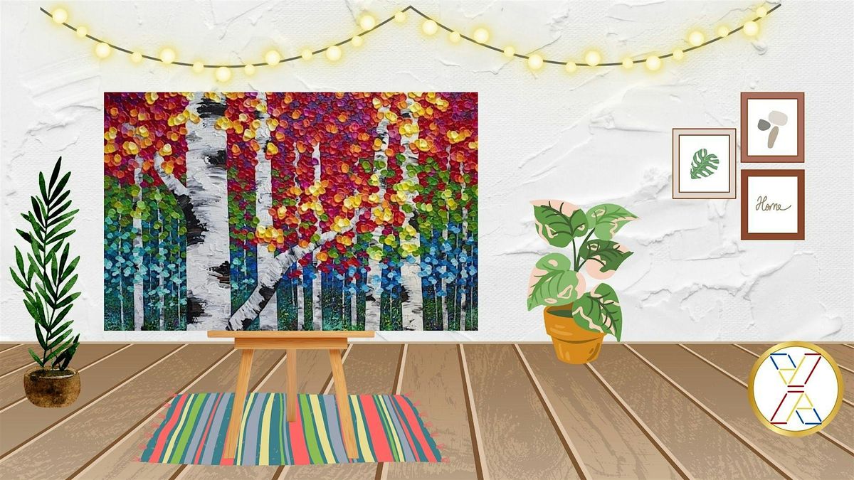 BYOB Finger Painting Party: Fall Trees, 29 August | Event in Carbondale | AllEvents