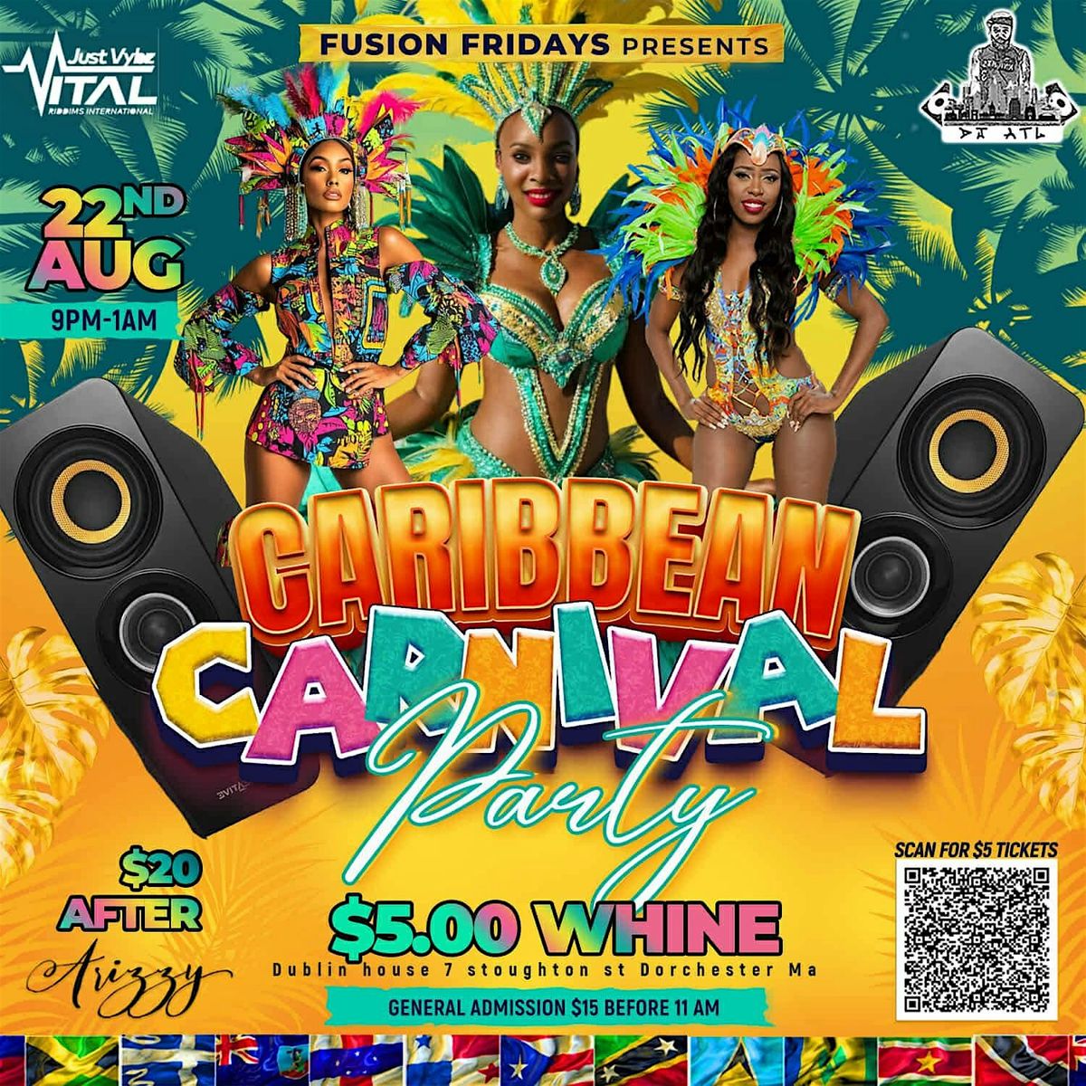 5 Dolla Whine Presented BY: Fusion Fridays, 22 August | Event in Boston | AllEvents