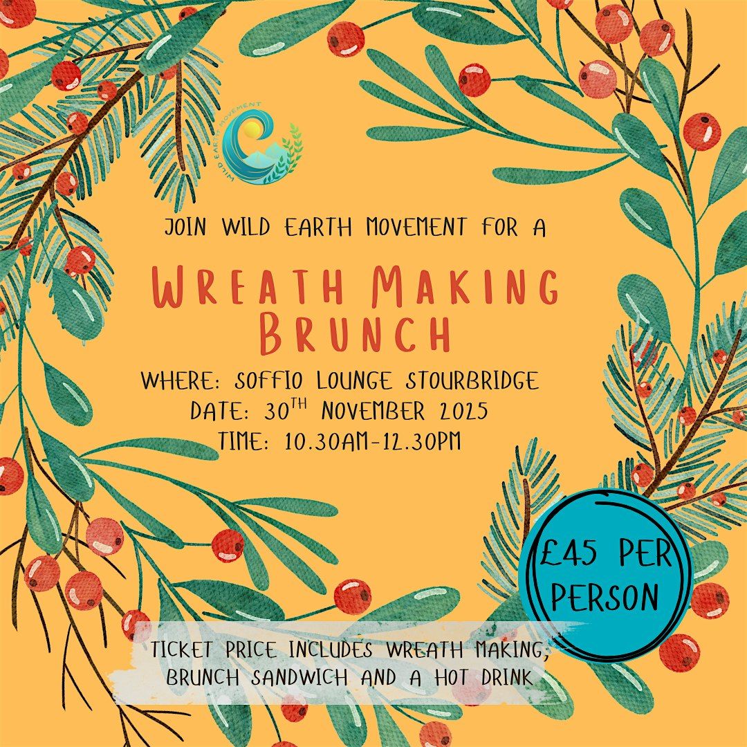 Christmas Wreath Making Brunch | Event in Stourbridge | AllEvents