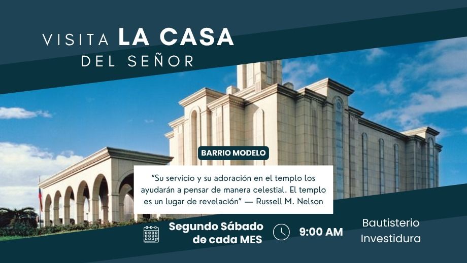 Visita La Casa del Señor, Templo Bogotá Colombia, 14 March 2026 | AllEvents