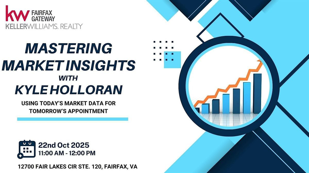 Market Insights with Kyle Holloran, 22 October | Event in Fairfax | AllEvents