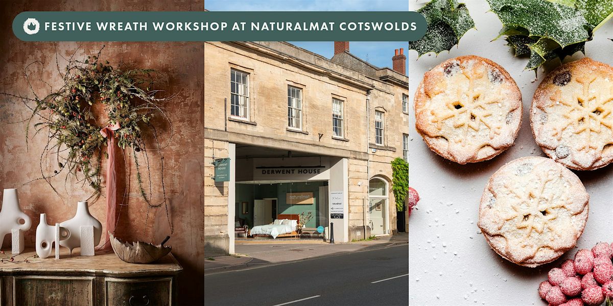 Festive Wreath Workshop with Studio MIM, 5 December | Event in Witney | AllEvents