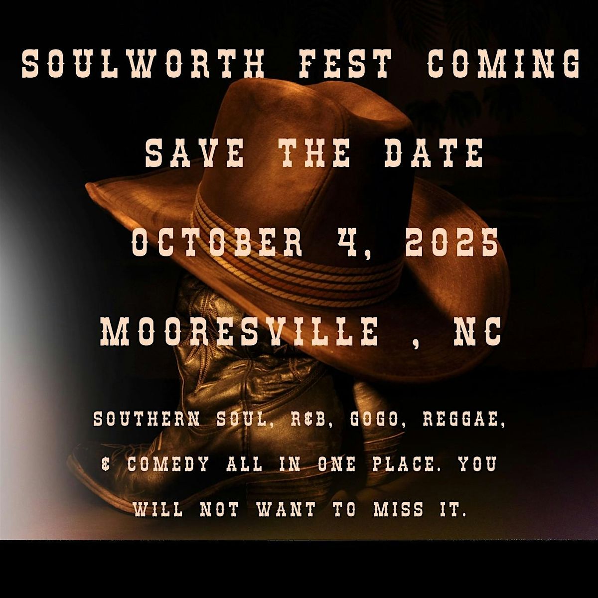 SoulWorth Fest, 4 October | Event in Mooresville | AllEvents