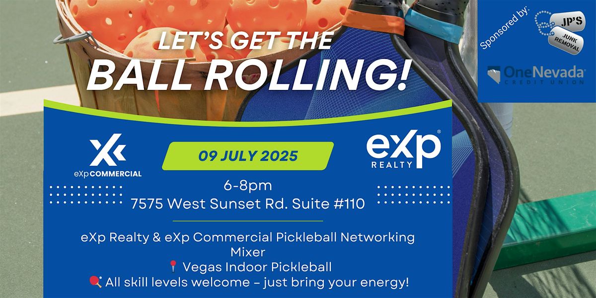 Pickleball Networking Mixer for eXp Realty & eXp Commercial, 9 July | Event in Las Vegas | AllEvents
