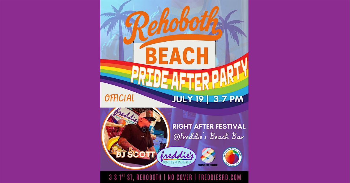 Official Rehoboth Beach Pride After Party, 19 July | Event in Rehoboth Beach | AllEvents