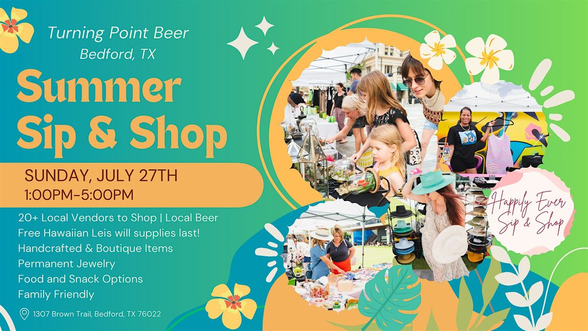 Bedford Summer Sip & Shop, 27 July | Event in Bedford | AllEvents