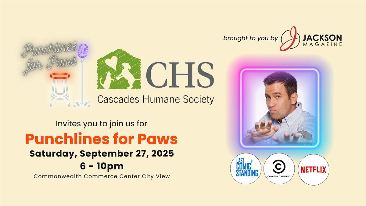 Punchlines for Paws, 27 September | Event in Jackson | AllEvents