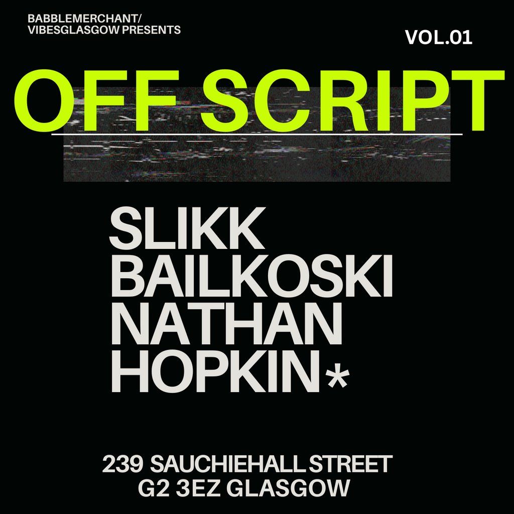 Off Script, 7 October | Event in Glasgow | AllEvents