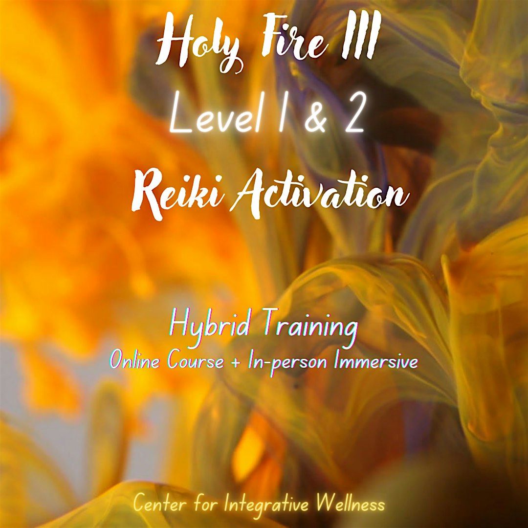 Usui/Holy Fire III Reiki Level 2-  HYBRID option, 7 July | Event in Pacifica | AllEvents