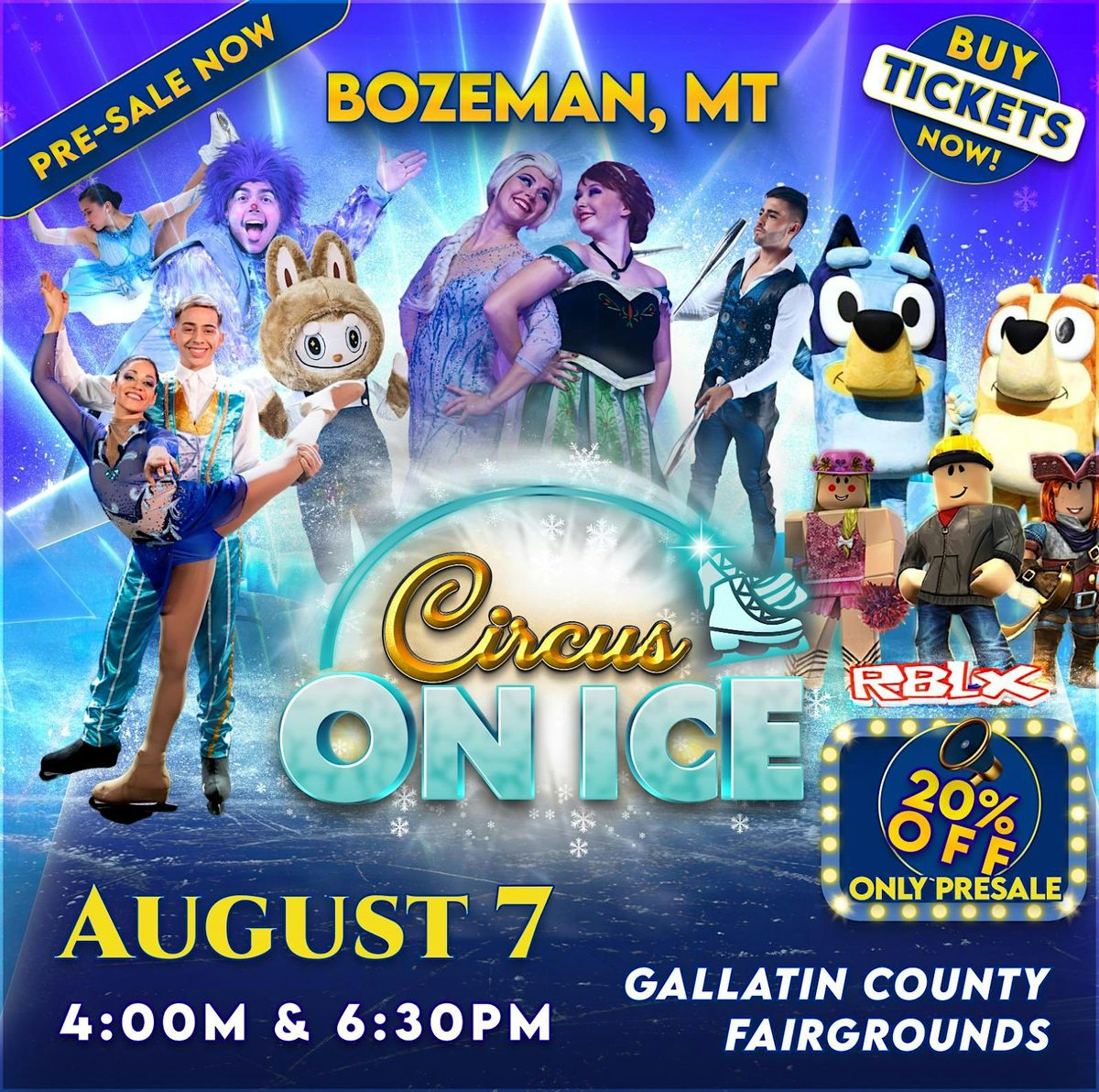 BOZEMAN,  MT - CIRCUS ON ICE, 7 August | Event in Bozeman | AllEvents