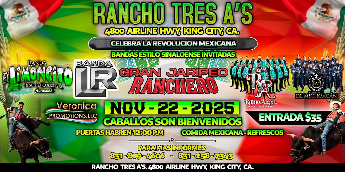 CELEBRA LA REVOLUCION MEXICANA, 22 November | Event in king city ca | AllEvents