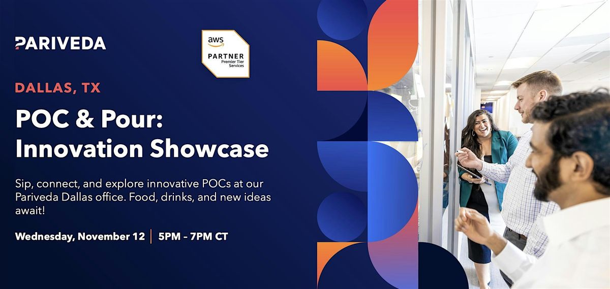 POC & Pour: Innovation Showcase, 12 November | Event in Dallas | AllEvents