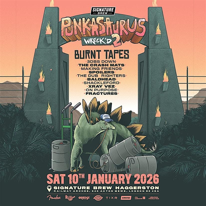 Punkasaurus Wreck'd 2 | London, 10 January | Event in London | AllEvents