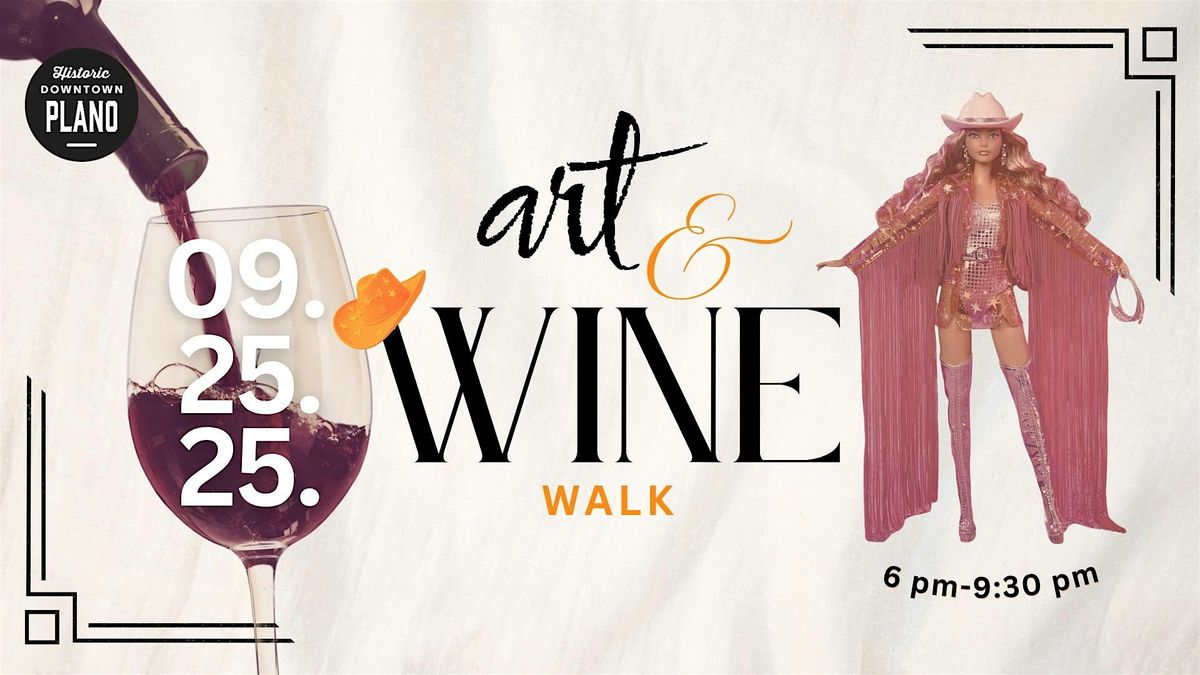 Downtown Plano Art & Wine Walk Rodeo Barbie Edition, 25 September | Event in Plano | AllEvents