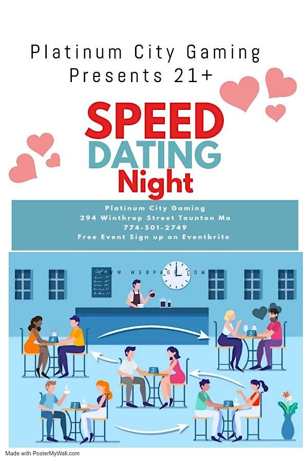 Platinum City Gaming Presents 21+ Speed Dating Night, 16 May | Event in Taunton | AllEvents