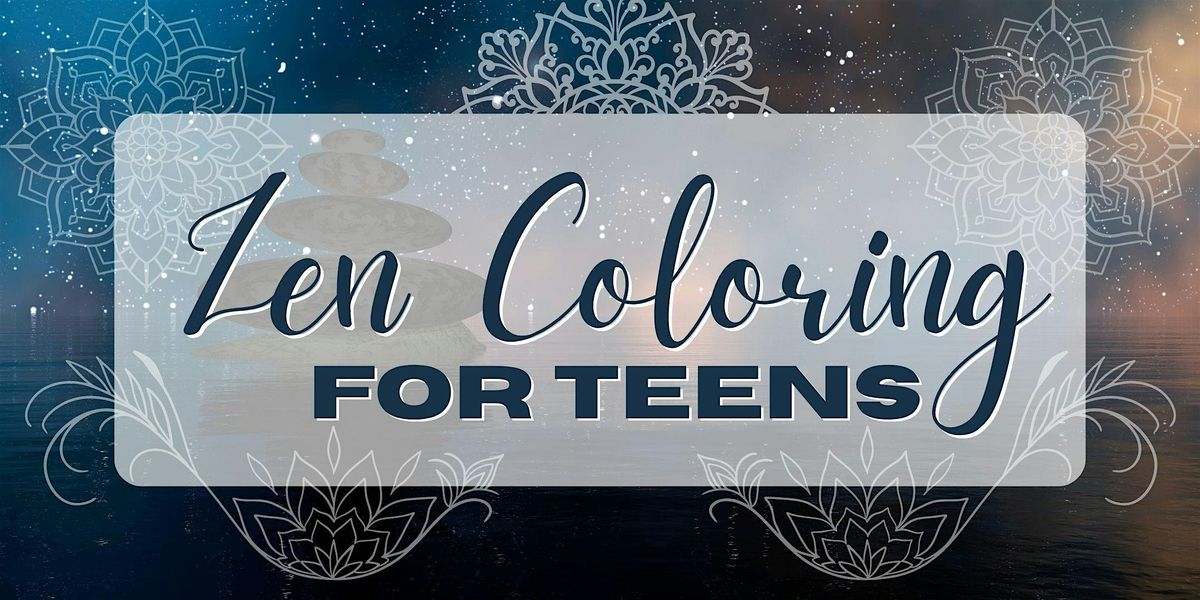 Zen Coloring for Teens, 22 September | Event in Detroit | AllEvents
