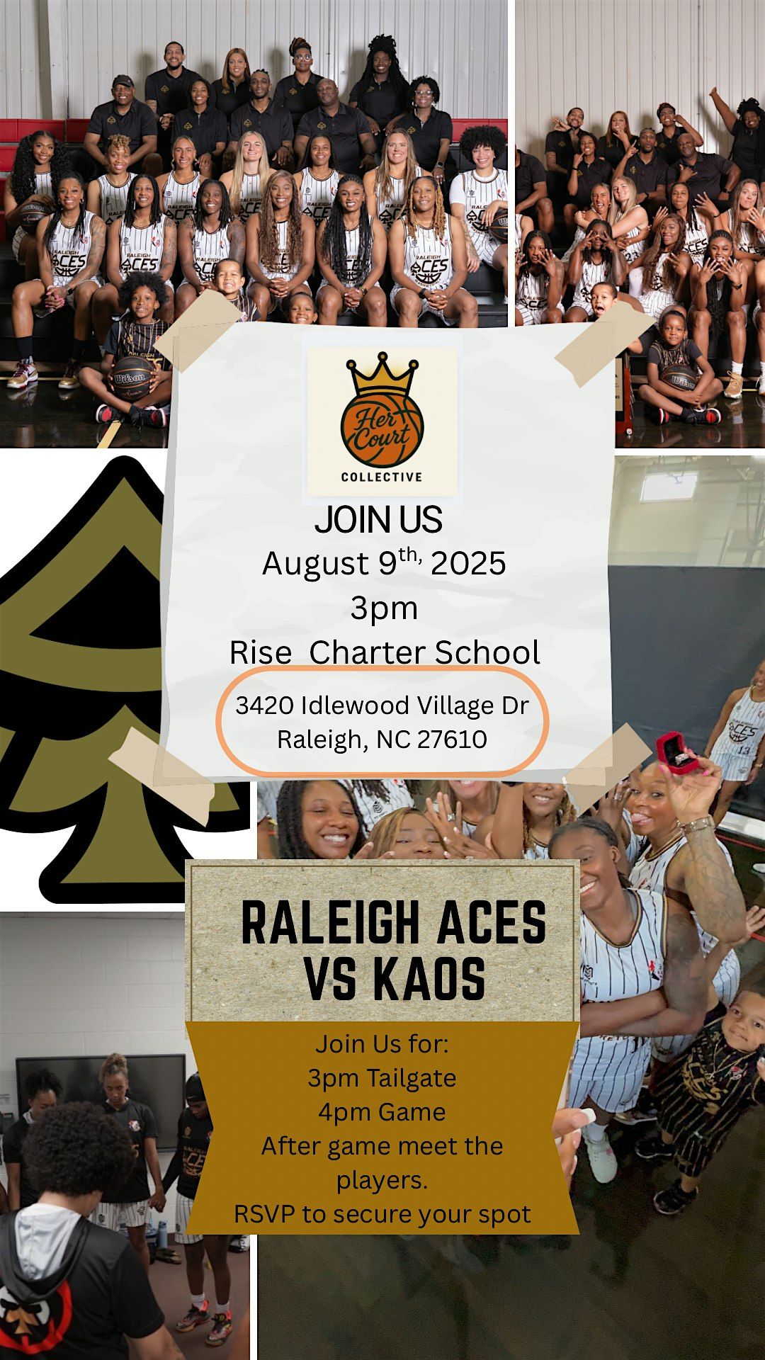 Her Court Tailgate, 9 August | Event in Raleigh | AllEvents