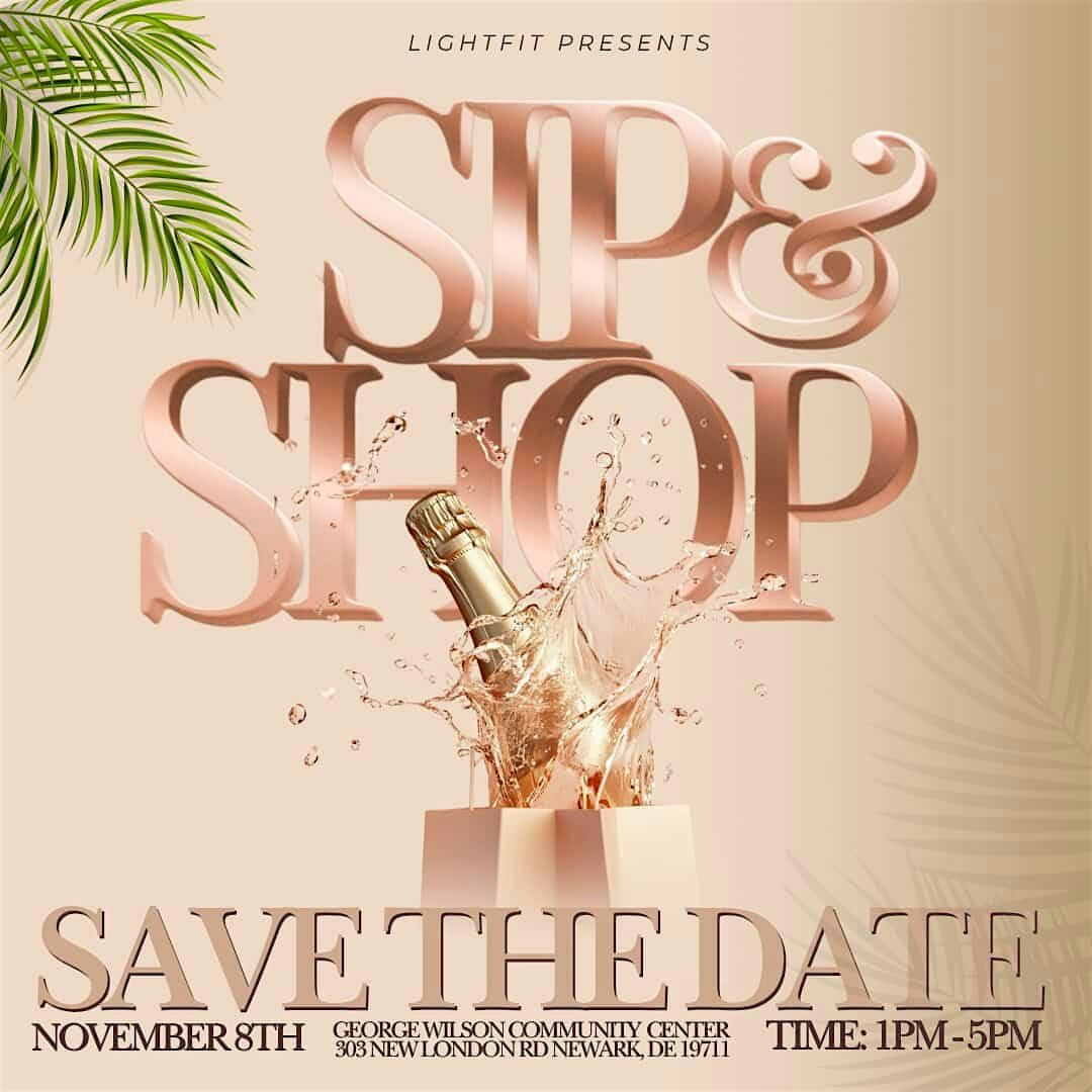4th Annual Sip & Shop Hosted by LightFit, 8 November | Event in Newark | AllEvents