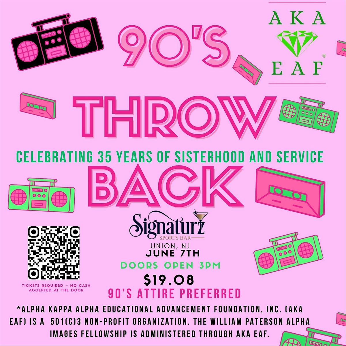 90's Throw Back, 7 June | Event in Union | AllEvents