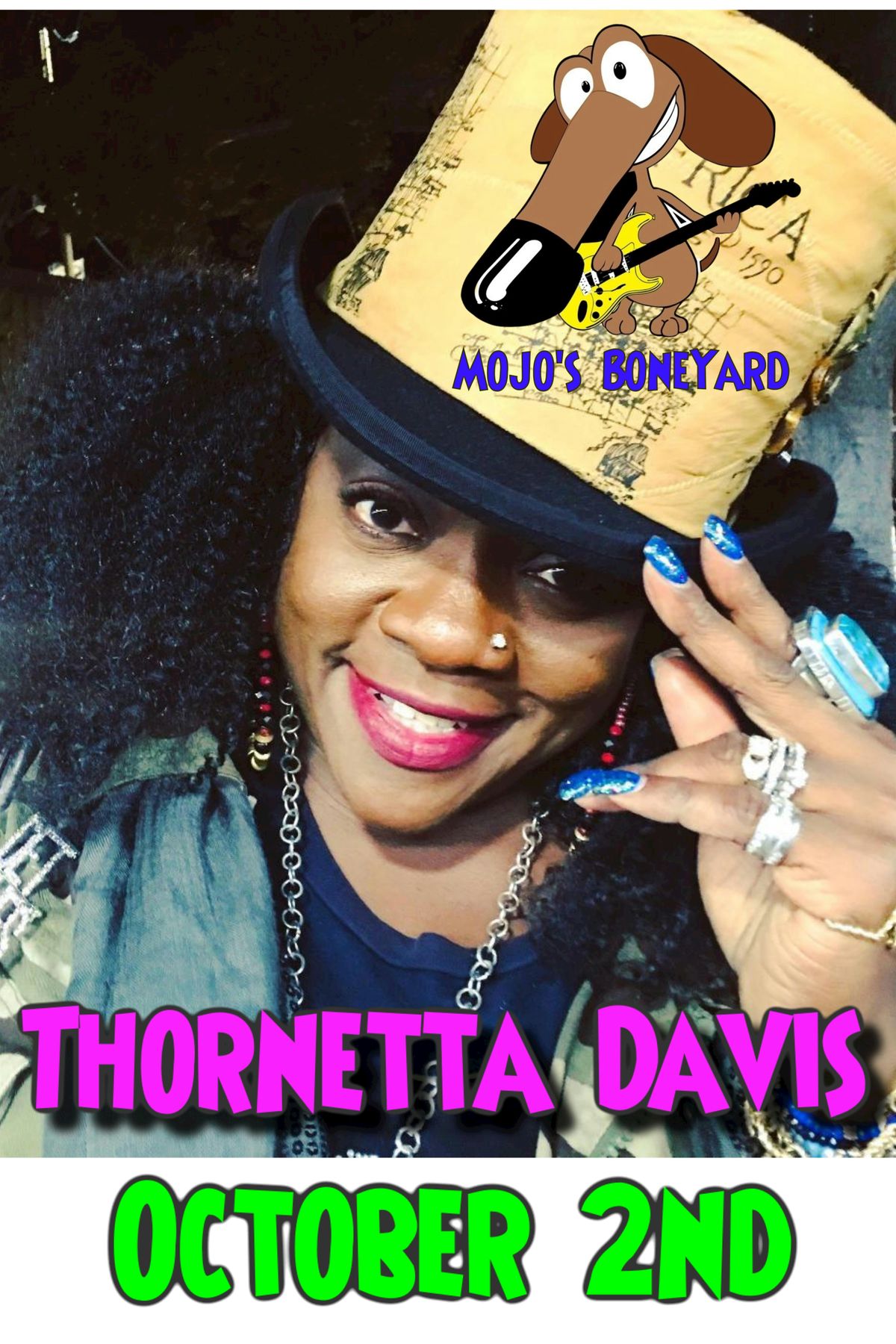 THORNETTA DAVIS~Detroit's Queen of the Blues at Mojo's!, 2 October | Event in Evansville | AllEvents