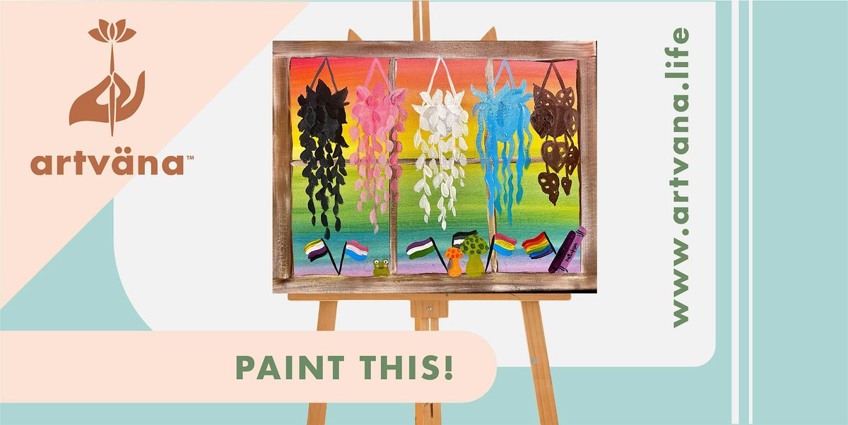 Artvana PRIDE Paint & Sip at Cup of Swords Tavern Olympia, 25 June | Event in Olympia | AllEvents