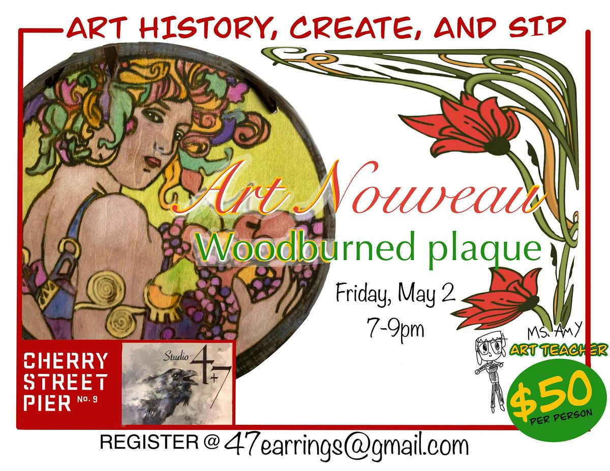 Art Nouveau. Create, and Sip | Event in Philadelphia | AllEvents