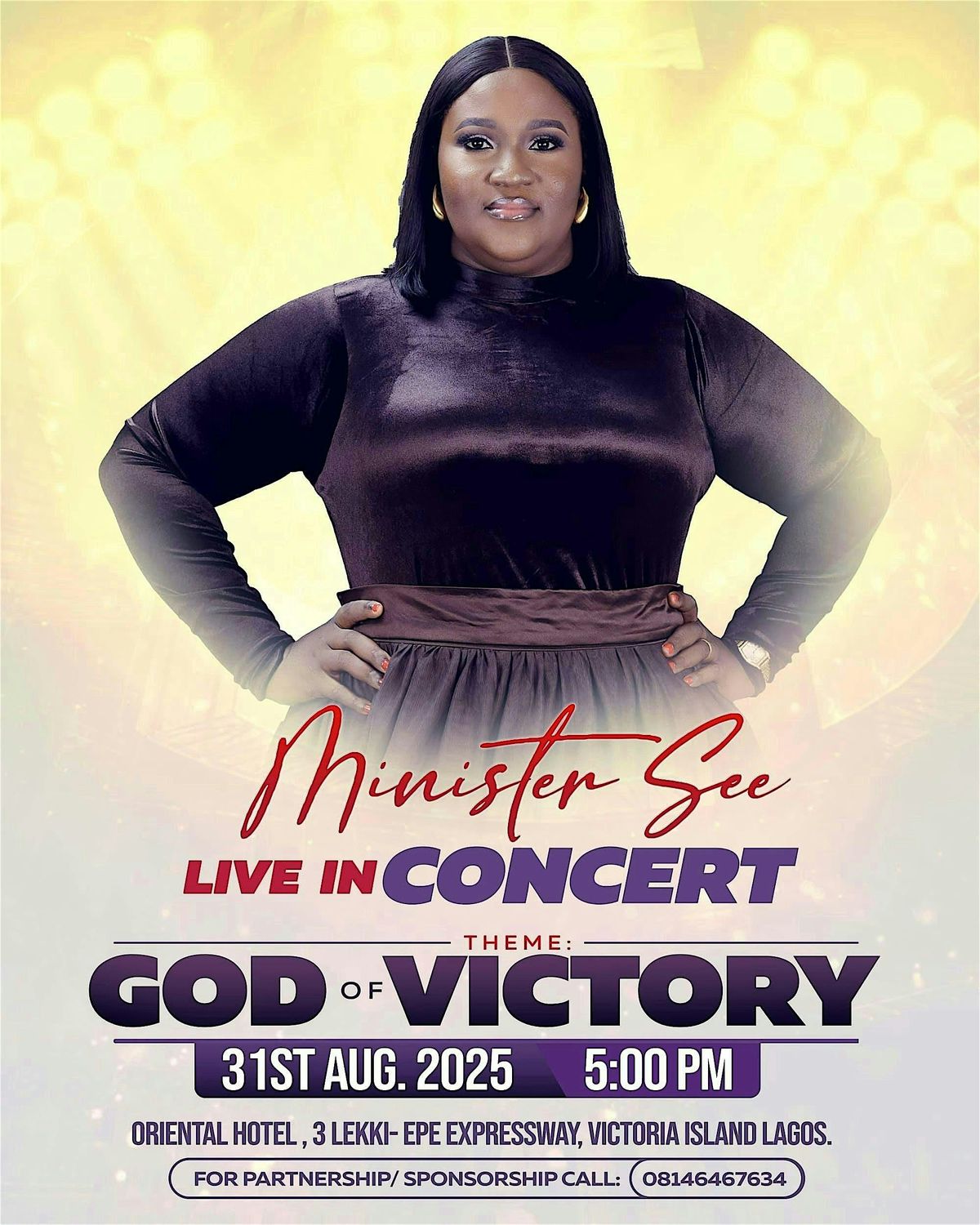 Minister See Live in concert, 31 August | Event in Lagos | AllEvents