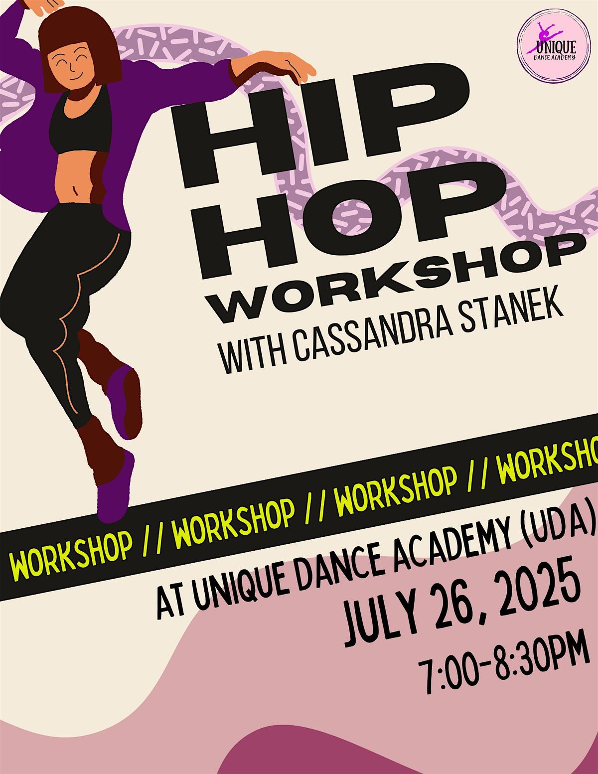 Hip-Hop Workshop with Cassandra Stanek!, 26 July | Event in Greenville | AllEvents