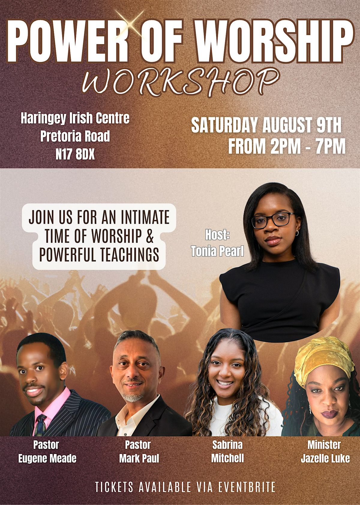 Power of Worship Workshop, 9 August | Event in London | AllEvents