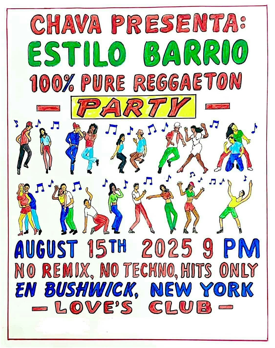 Estilo Barrio - Reggaeton Party, 15 August | Event in Brooklyn | AllEvents