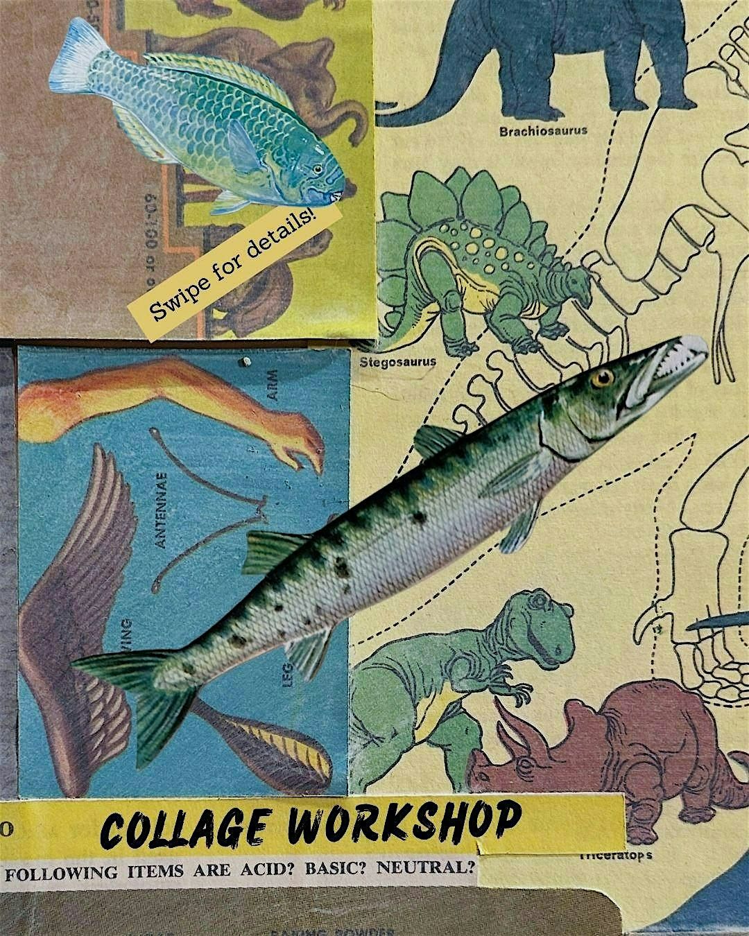 Cut & Paste Collage Workshop: Summer!, 28 August | Event in Omaha | AllEvents