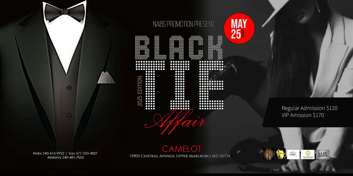 Black Tie Affair - 2025 Edition, 25 May | Event in Upper Marlboro | AllEvents