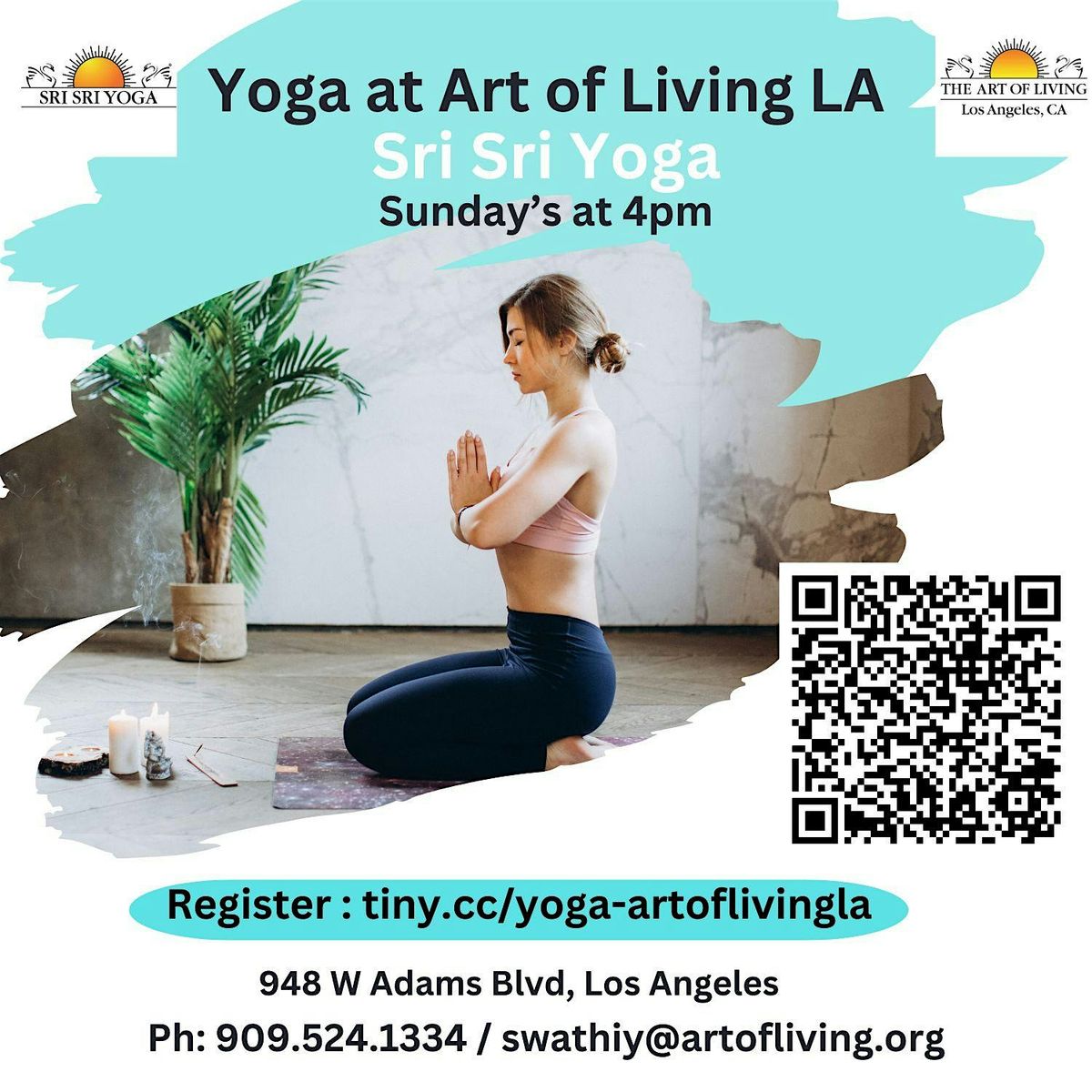Yoga at Art of Living LA | Event in Los Angeles | AllEvents