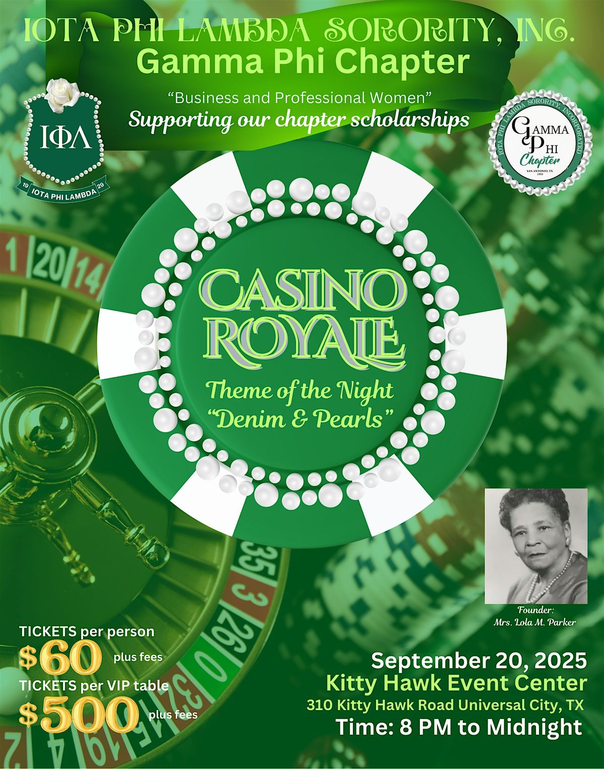 Casino Royale Hosted by Iota Phi Lambda Sorority, Inc. - Gamma Phi Chapter, 31 January | Event in Universal City