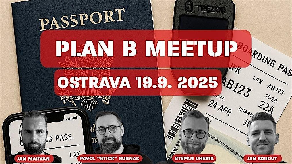 PLAN B meetup OSTRAVA, 19 September | Event in Ostrava 8 | AllEvents