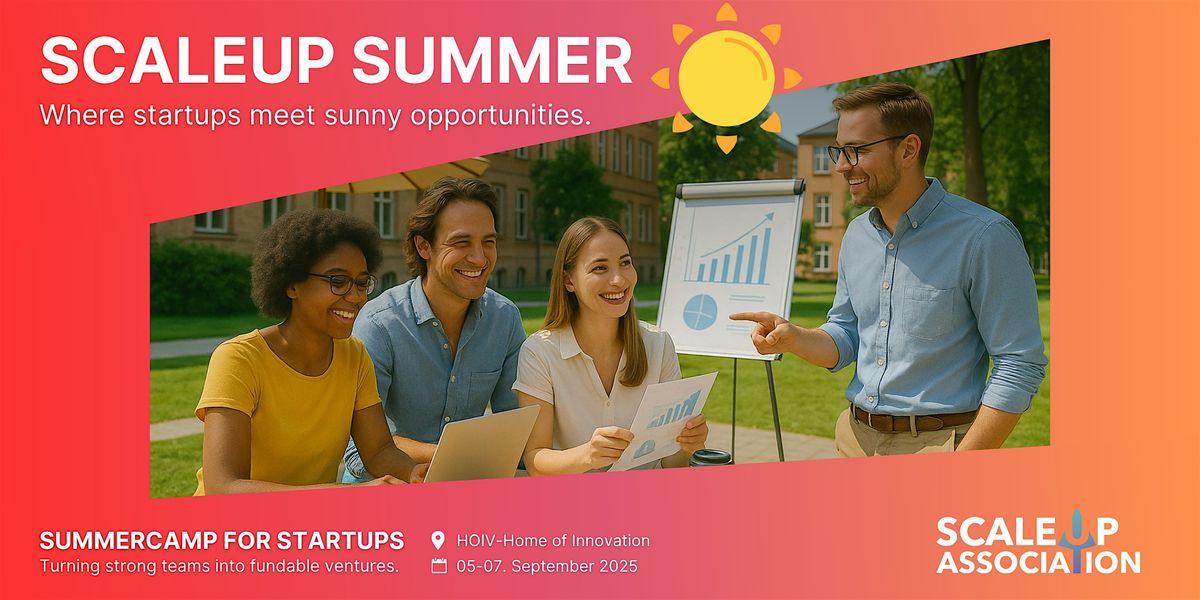 SCALEUP SUMMER, 3 September | Event in Wien | AllEvents