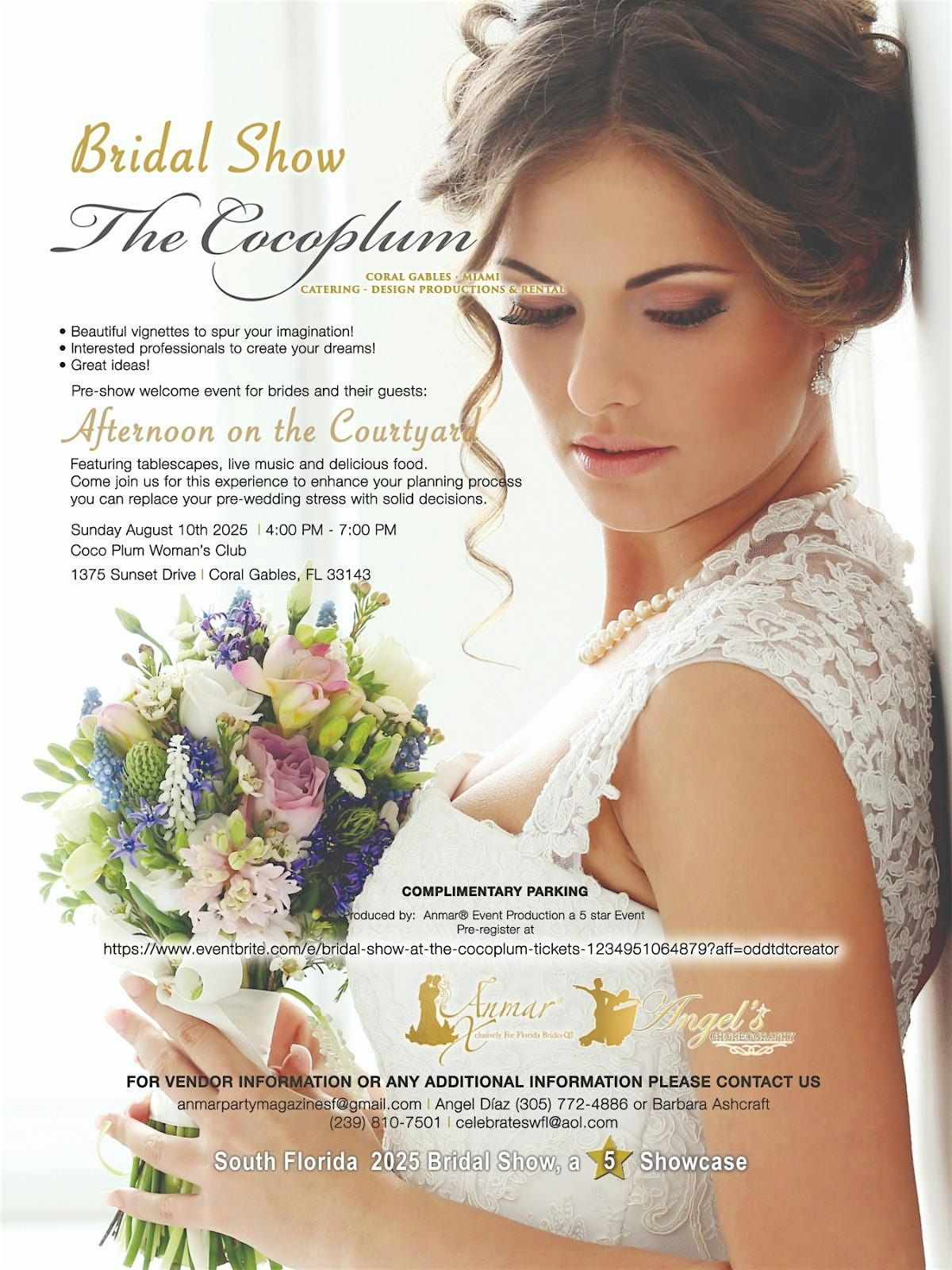 Bridal Show at the Cocoplum, 10 August | Event in Coral Gables | AllEvents