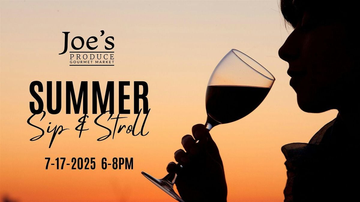 Summer Sip & Stroll, 17 July | Event in Livonia | AllEvents